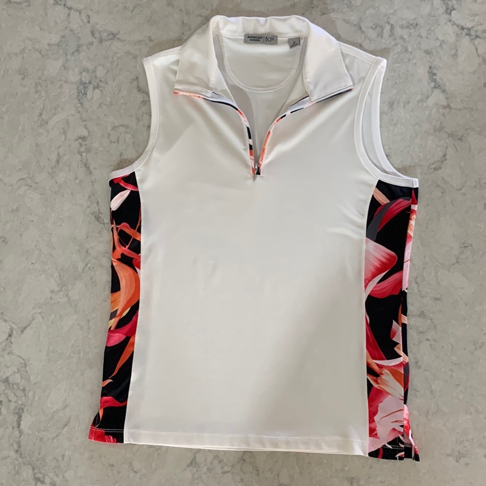 Bermuda Sands Golf Shirt- Sleeveless